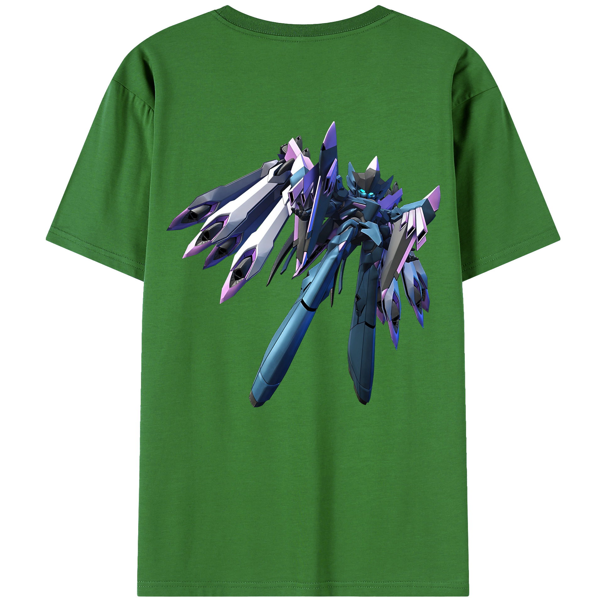 （画像用） 機動戦士ガンダム Mobile Suit Gundam レディース半袖Tシャツ(バックプリント)